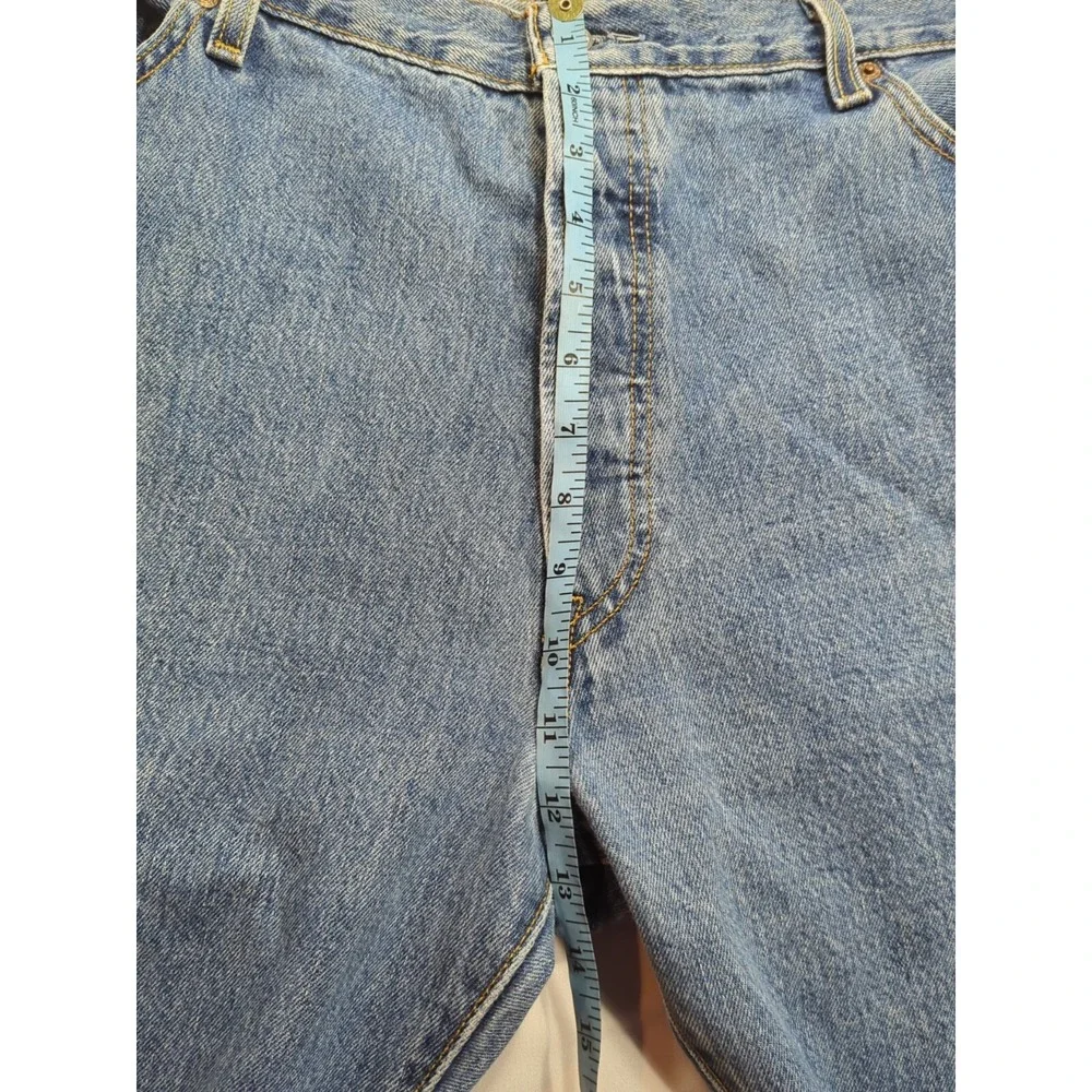 Vintage Levis 501 Button Fly Denim Jeans 42x32 (40x30) 80s 90s pants 3#‎ Button